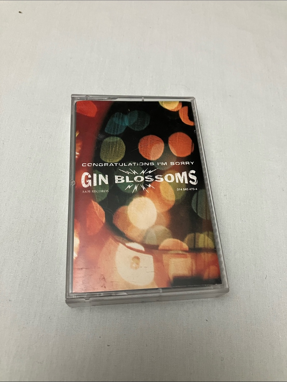 Gin Blossoms Congratulations I’m Sorry A&M 1996 Pop Rock Cassette Tape